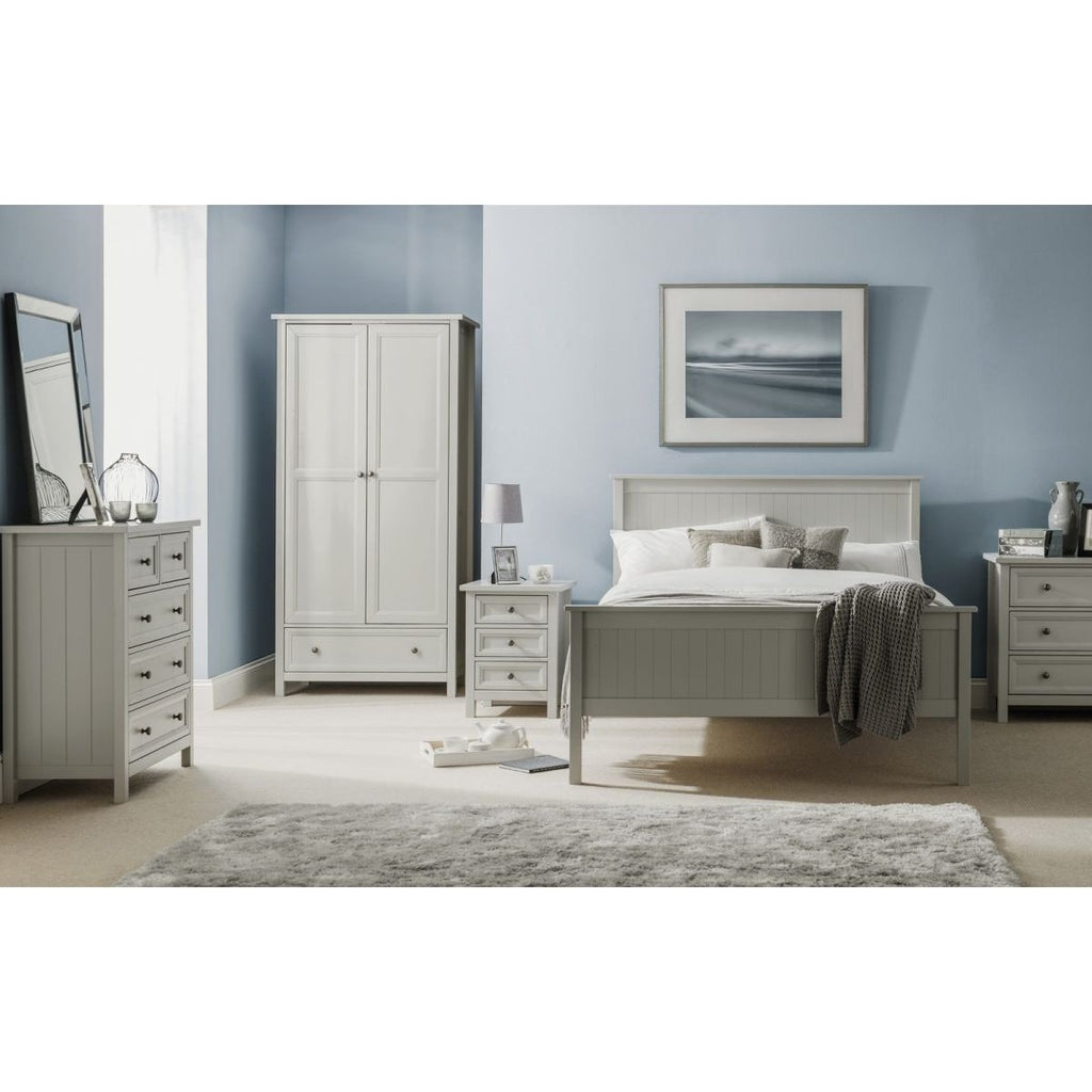 Maine 3 Drawer Chest - Dove Grey