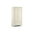 Cameo Combination Wardrobe - Stone White
