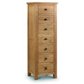 Marlborough Oak 7 Drawer Narrow Chest