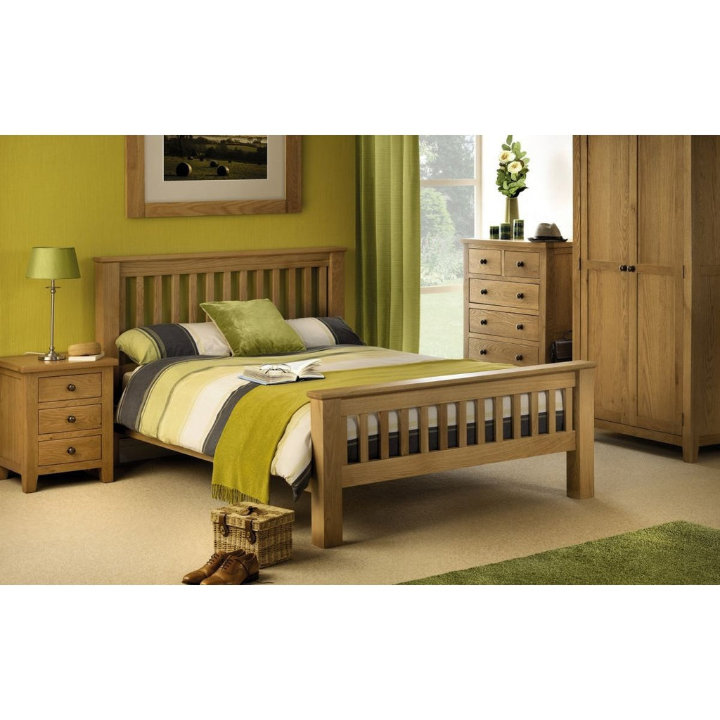 Marlborough Oak Combination Wardrobe