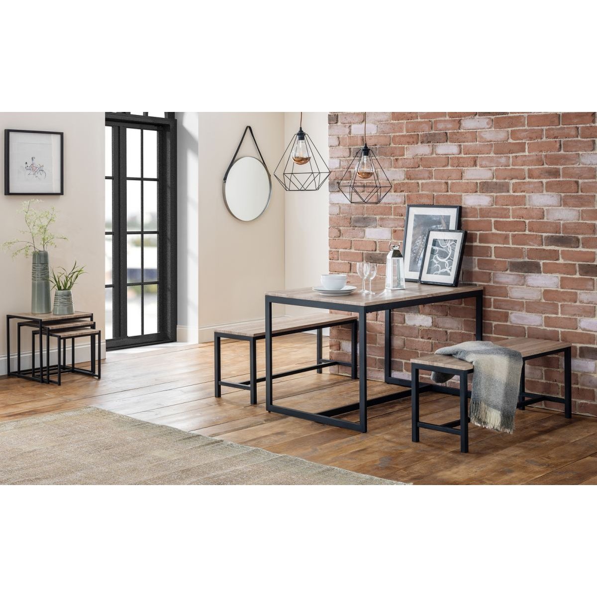 Tribeca Dining Table - Sonoma Oak