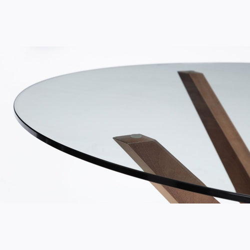 Chelsea Large Glass Top Dining Table