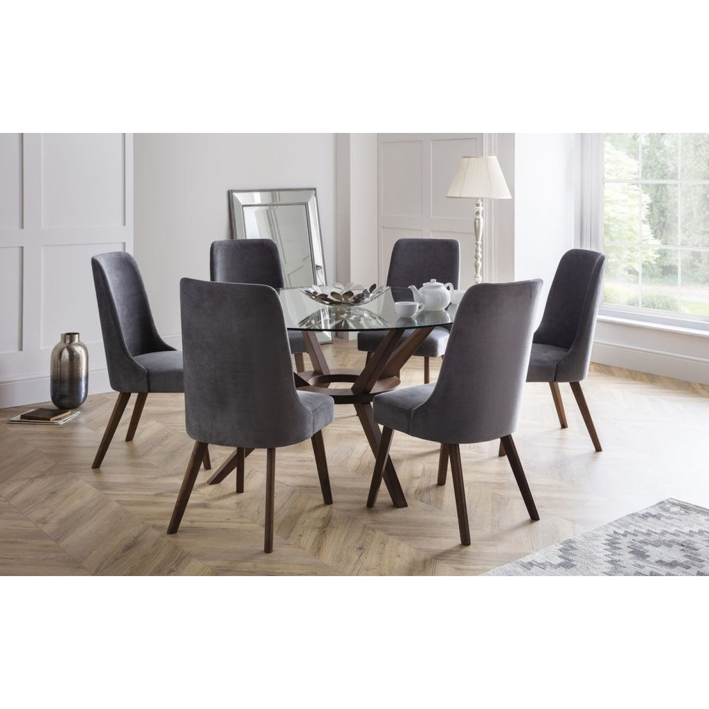 Chelsea Large Glass Top Dining Table