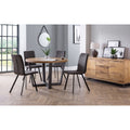 Brooklyn Round & Monroe Dining Set