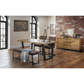 Brooklyn Dining Set - Upholstered Bench & 2 Chairs
