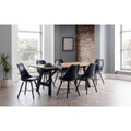 Hockley & Kari Black Dining Set