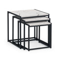 Tribeca Nest of Tables - White Marble