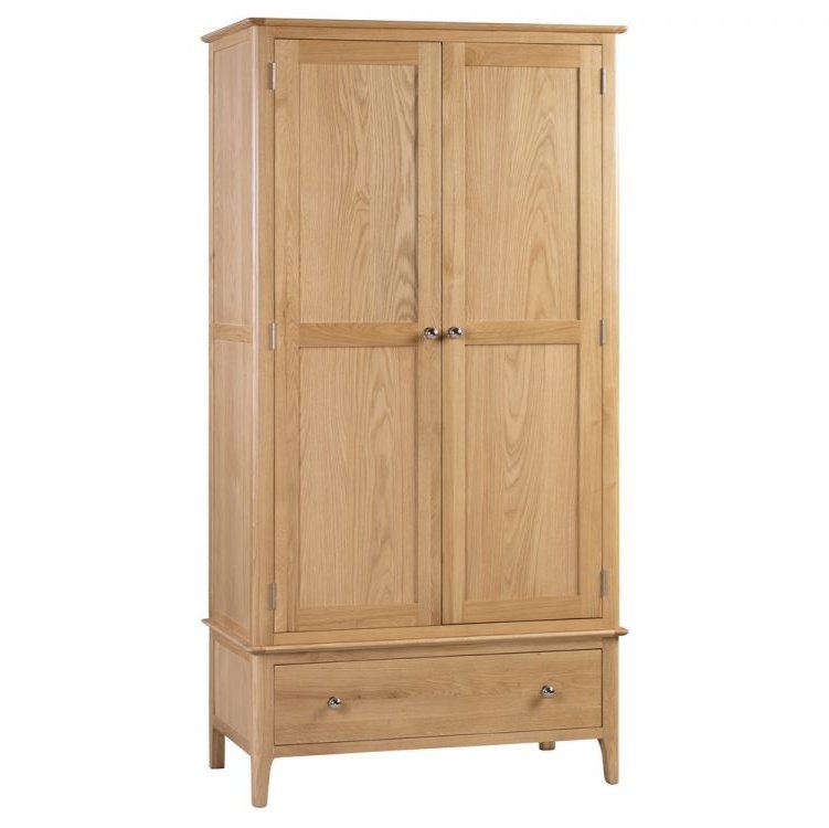 Cotswold 2 Door 1 Drawer Wardrobe