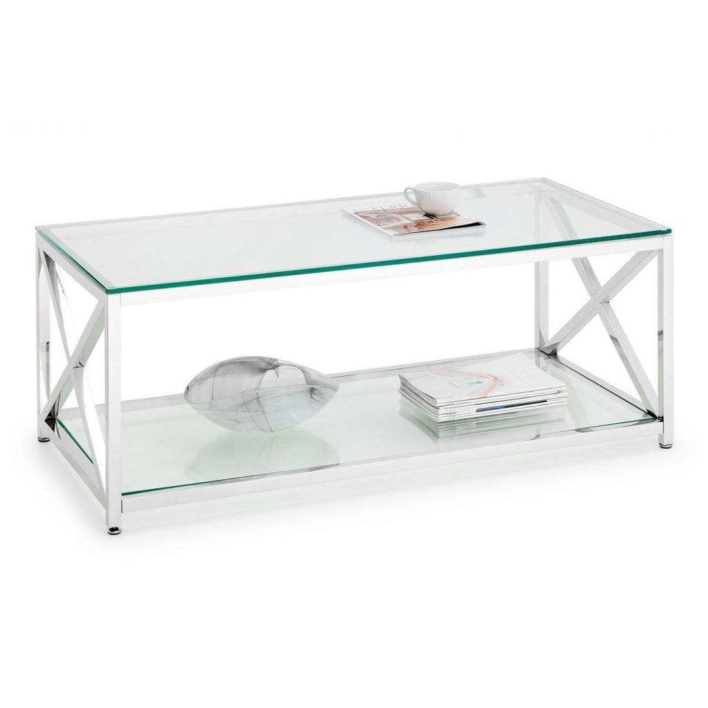 Miami Coffee Table - Silver