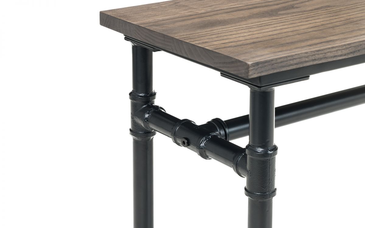 Carnegie Dining Table, Bench & 2 Monroe Chairs