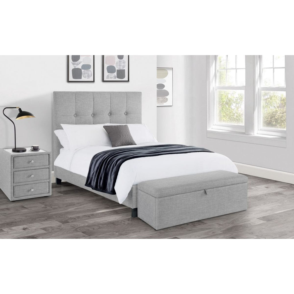 Sorrento Blanket Box - Light Grey