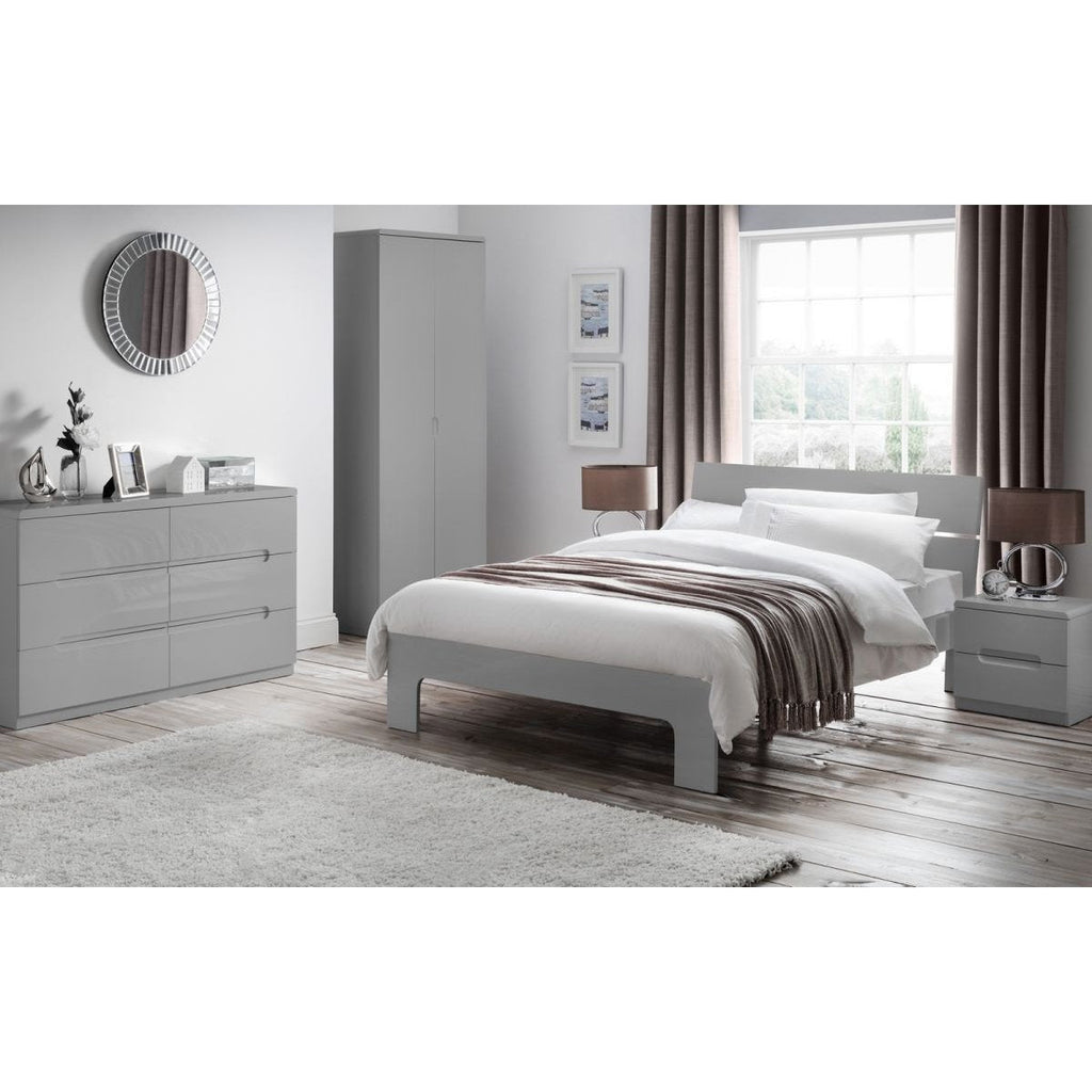 Manhattan 3+2 Drawer Chest - Grey