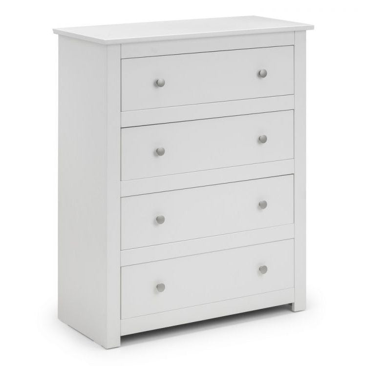 Radley 4 Drawer Chest - White