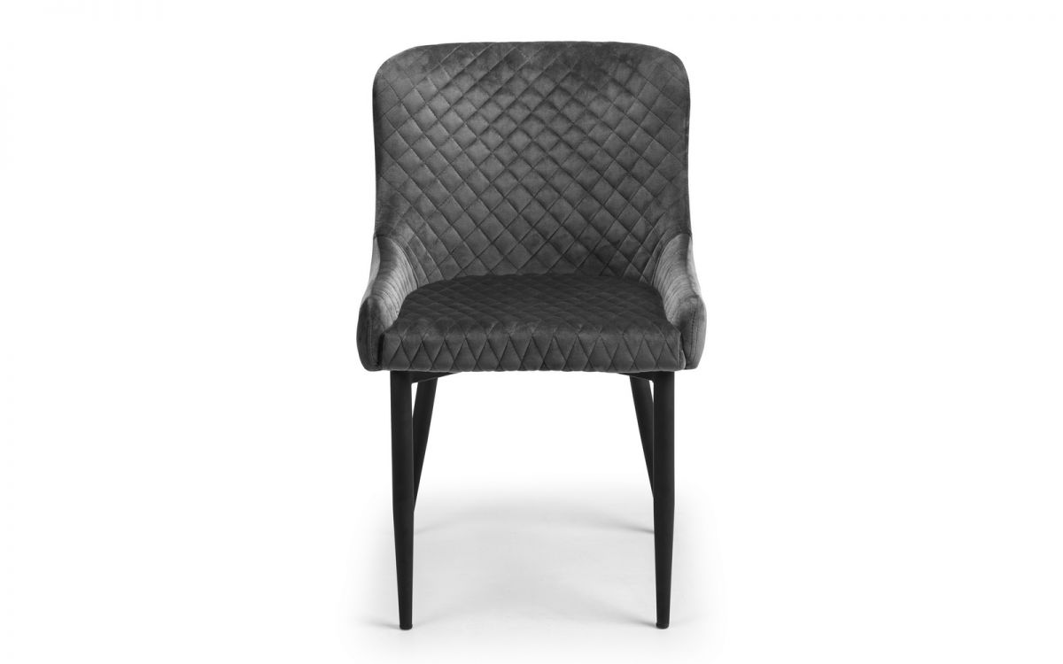 Berwick Dining Table & 6 Luxe Grey Chairs