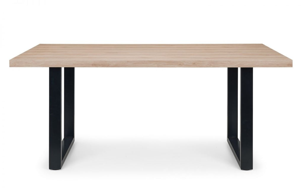 Berwick Dining Table, Luxe Low Blue Bench & 4 Luxe Blue Chairs