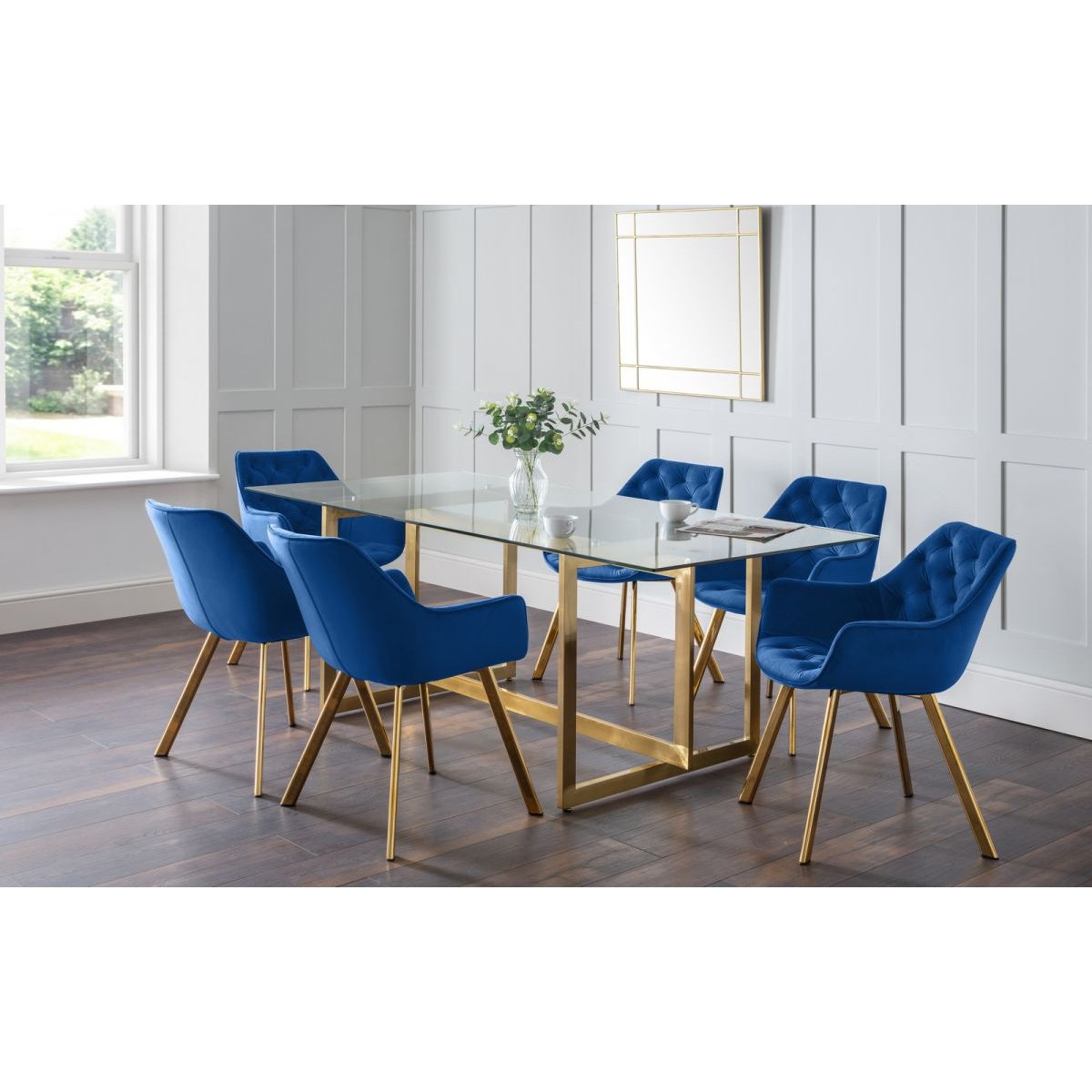 Lorenzo Dining Chair - Blue