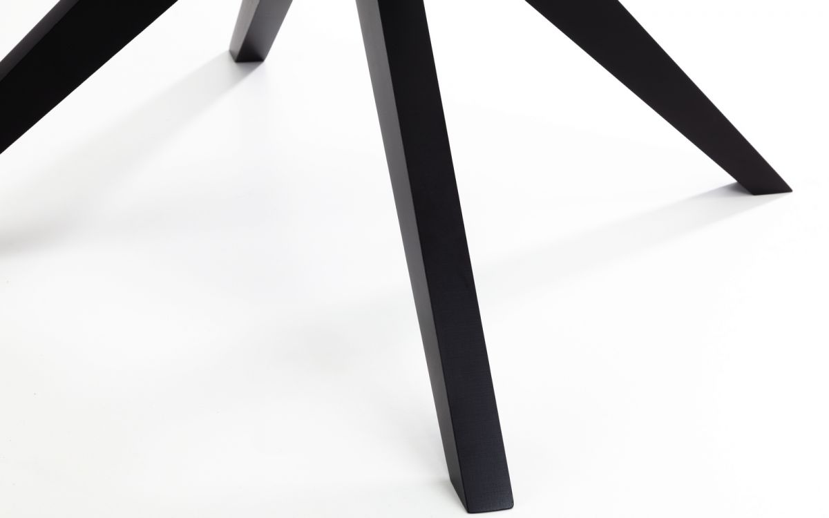 Hayden Dining Table & 4 Burgess Grey Chairs