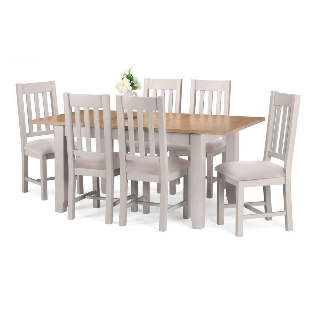 Richmond Extending Dining Table - Elephant Grey
