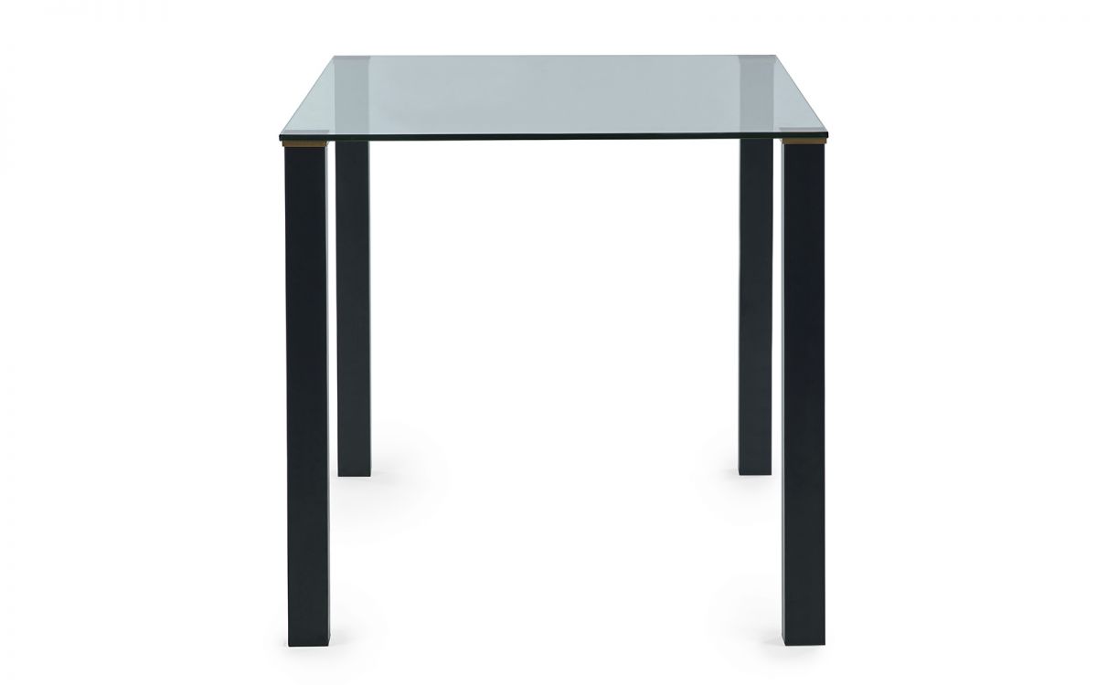 Piero Rectangular Table & 4 Jazz Black Dining Chairs