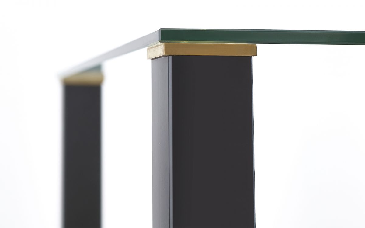 Piero Rectangular Table & 4 Jazz Black Dining Chairs