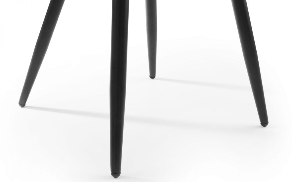 Chicago Dining Table & 4 Burgess Dining Chairs Grey
