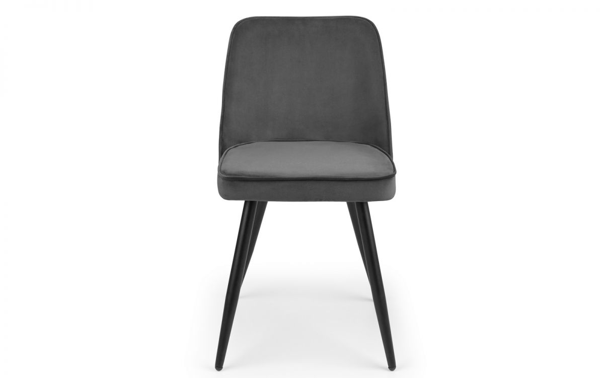 Chicago Dining Table & 4 Burgess Dining Chairs Grey