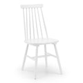 Alassio Spindle Back Dining Chair - White