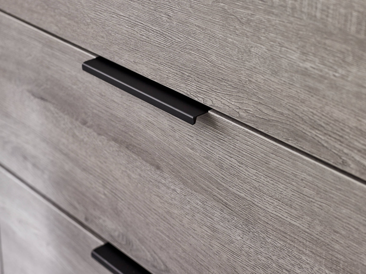 Bali 6 Drawer Chest - Grey Oak