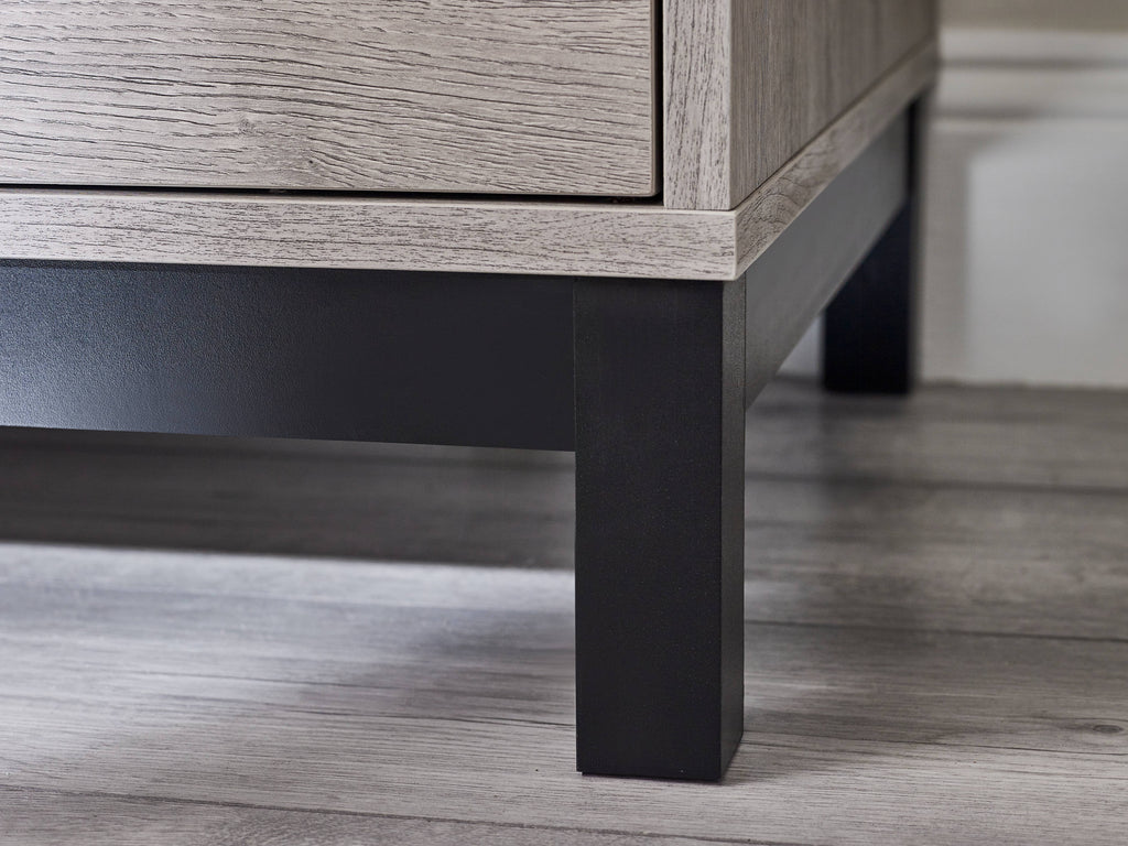 Bali 2 Door 1 Drawer Wardrobe - Grey Oak