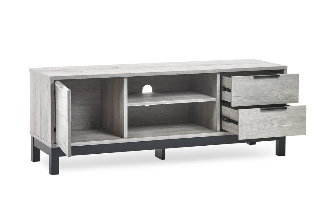 Bali TV Unit - Grey Oak