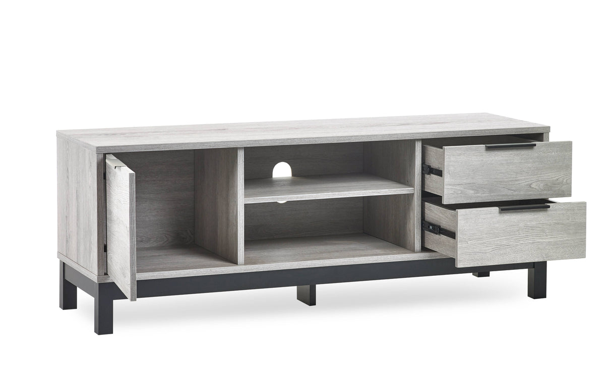 Bali TV Unit - Grey Oak