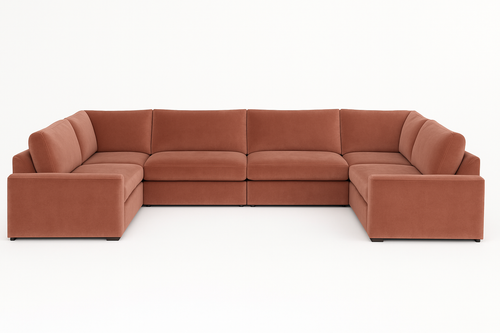 Belgravia XL U-Shape Modular Sofa – Extra Large Modular Design