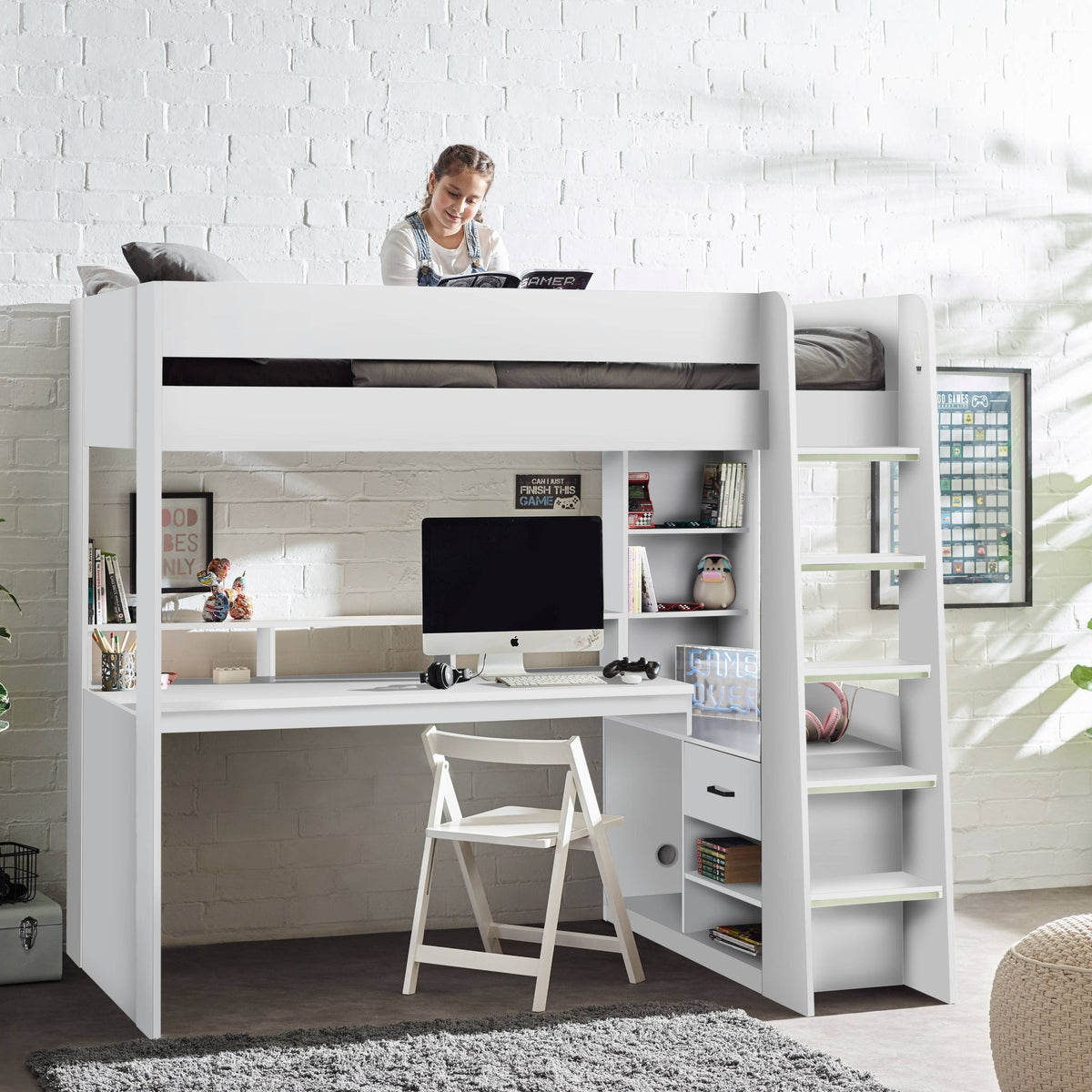 Blaze Gaming Highsleeper - All White