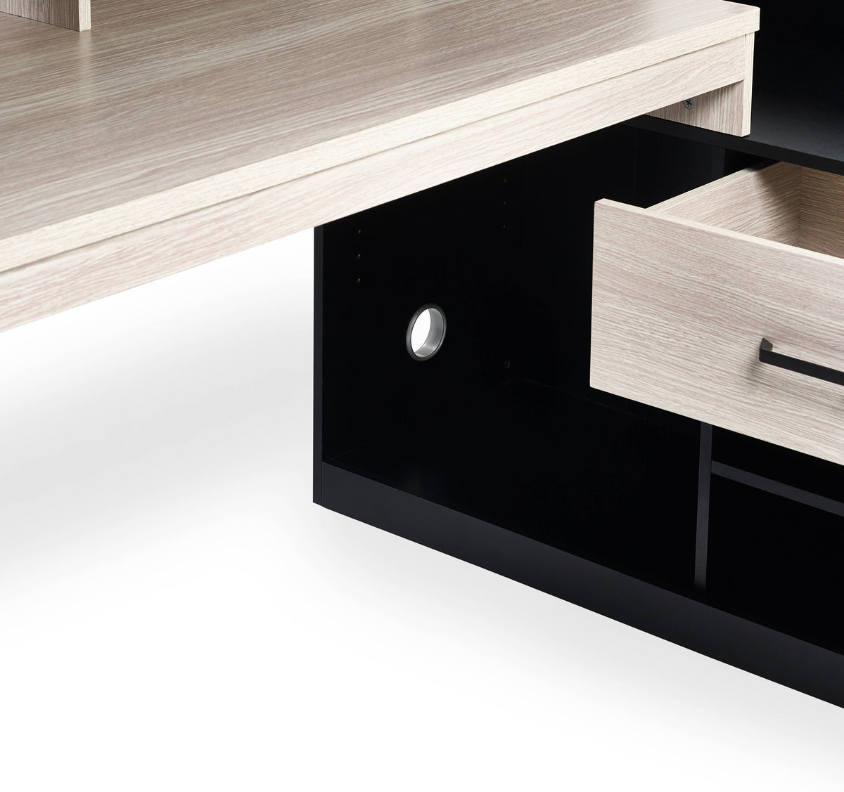 Blaze Gaming Highsleeper - Black And Pale Wood