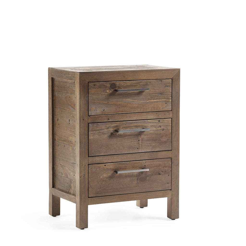Heritage 3 Drawer Bedside