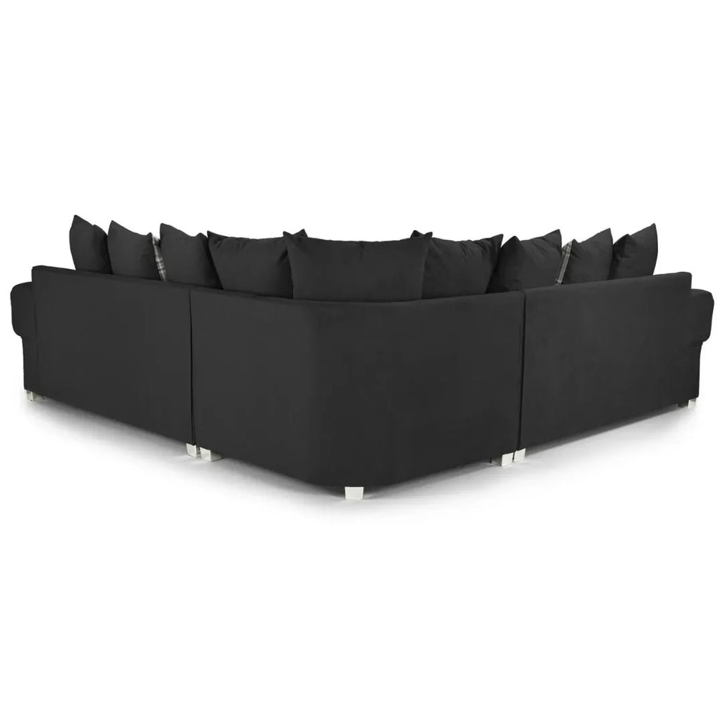 Verona Scatterback Fabric Sofa Large Corner