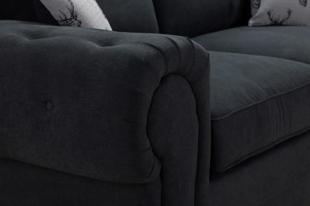 Verona Scatterback Fabric Sofa Large Corner