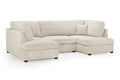 Carnaby Sofa Boucle Beige U Shape Corner Including Footstool