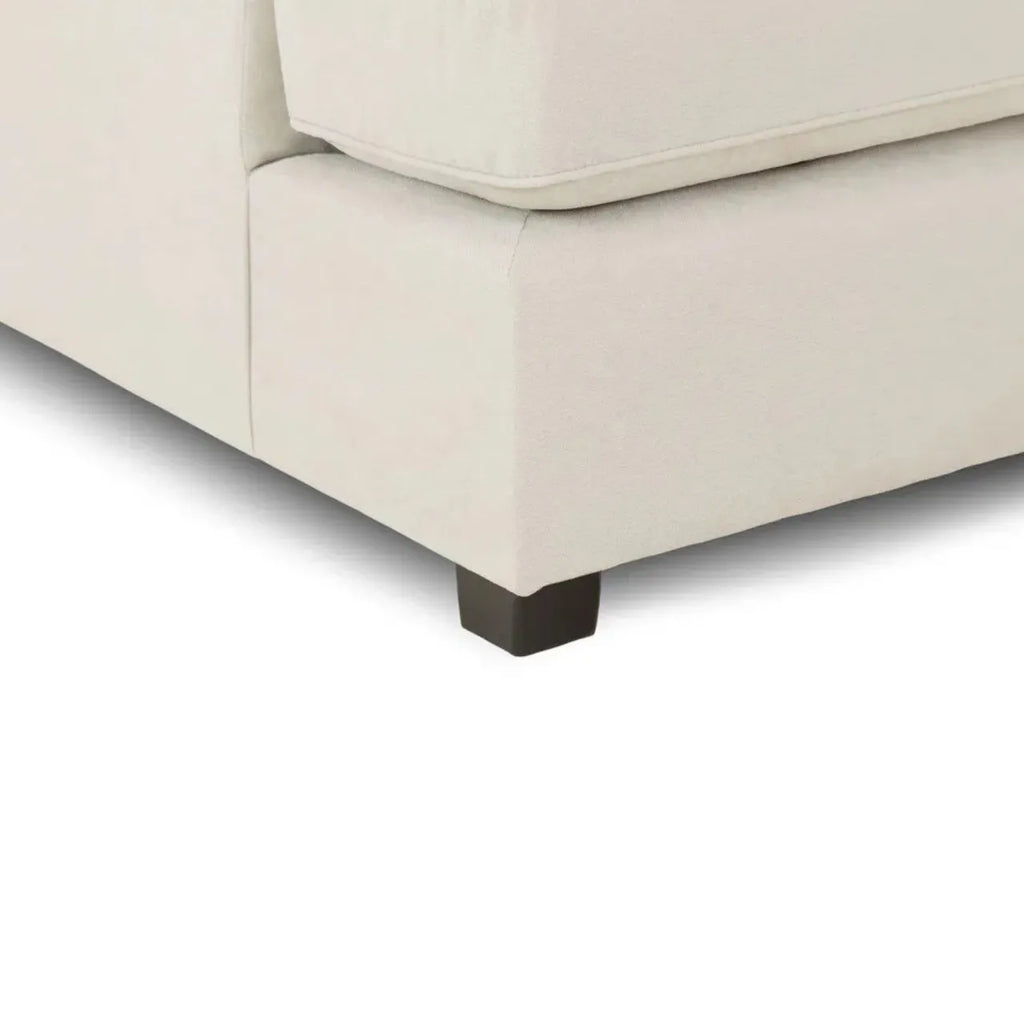 Carnaby Sofa Beige U Shape Corner Footstool