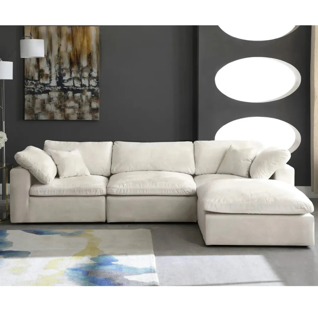 Winsdor Modular Sofa 3 Seater Universal Corner With Footstool