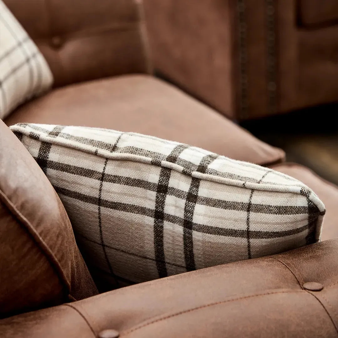 Oakland Chesterfield Sofa Suede 3 Seater