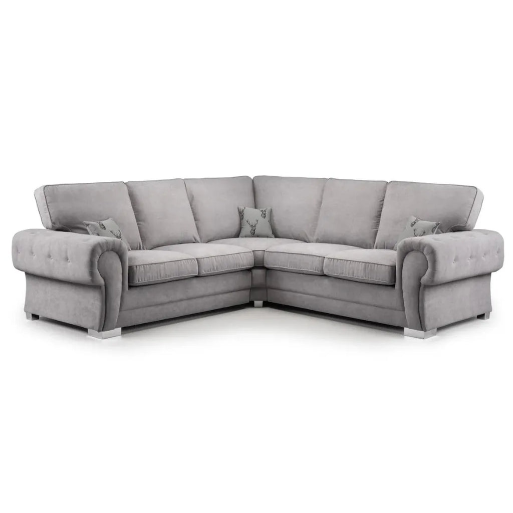 Verona Sofa Full Back Fabric Large Corner