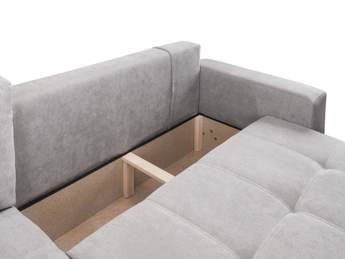 Soho Sofa Bed Fabric Left Hand Corner Couch