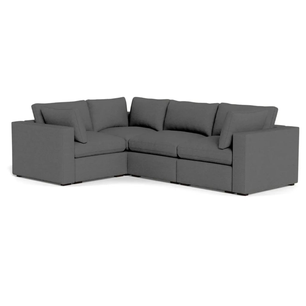 Soho Modular Fabric Sofa – Left Hand Corner Modern Corner Sofa