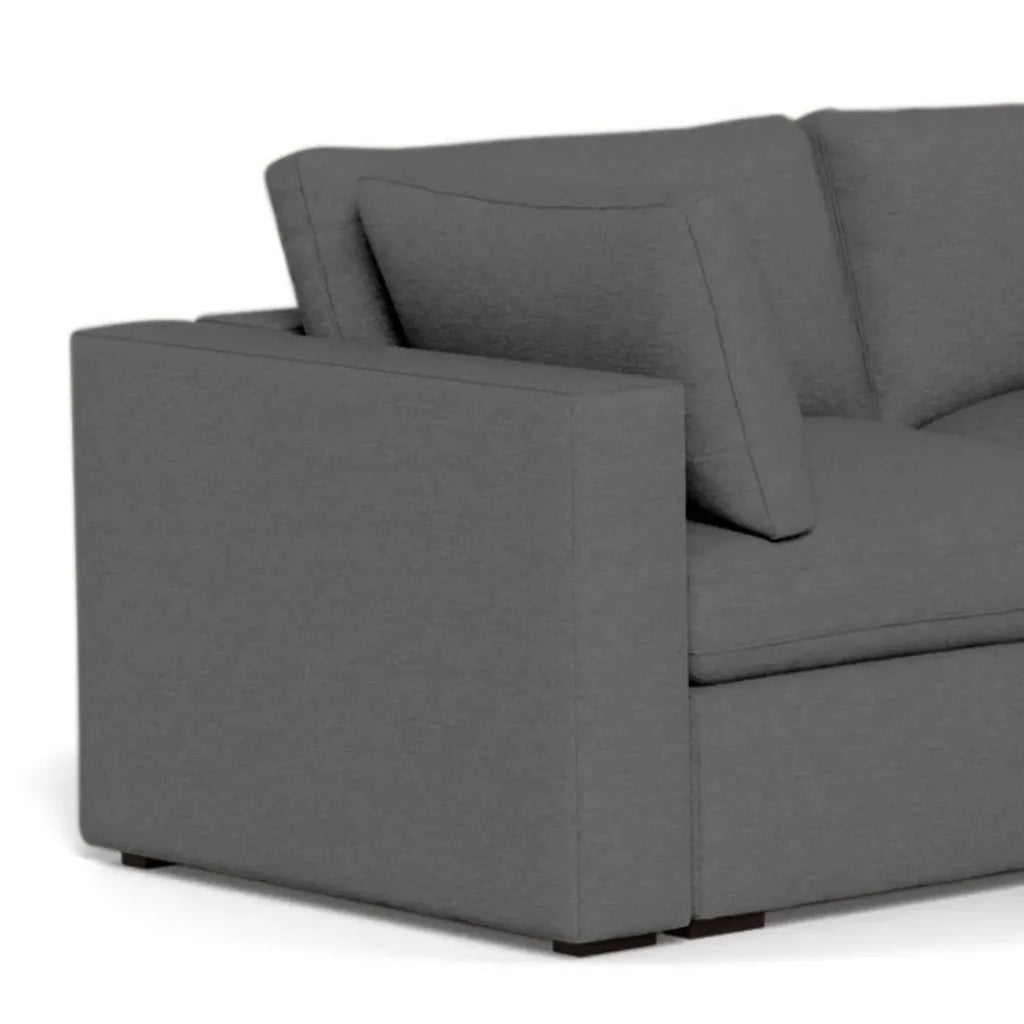 Soho Modular Fabric Sofa – Left Hand Corner Modern Corner Sofa