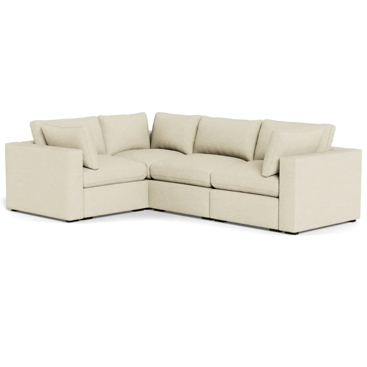 Soho Modular Fabric Sofa – Left Hand Corner Modern Corner Sofa