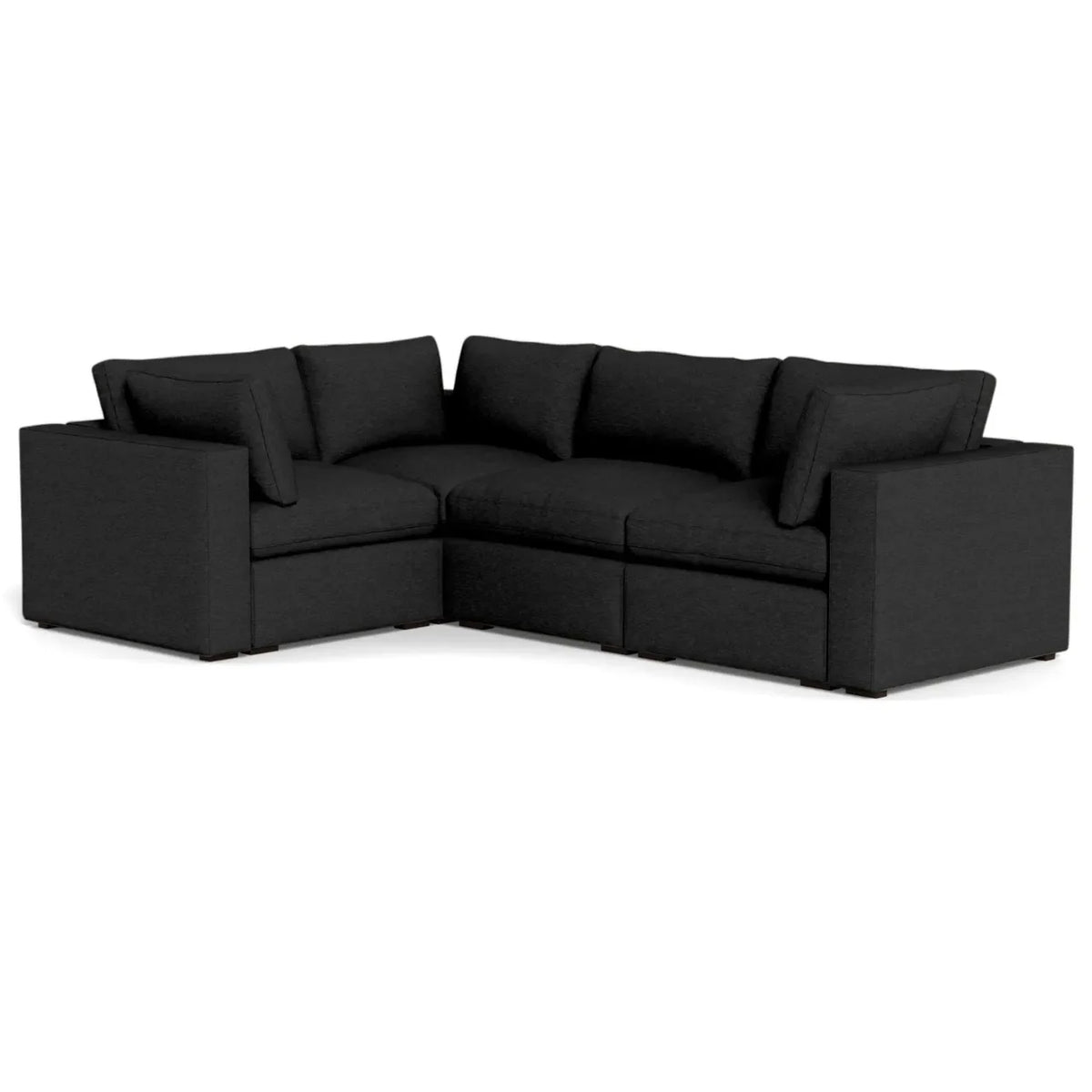Soho Modular Fabric Sofa – Left Hand Corner Modern Corner Sofa