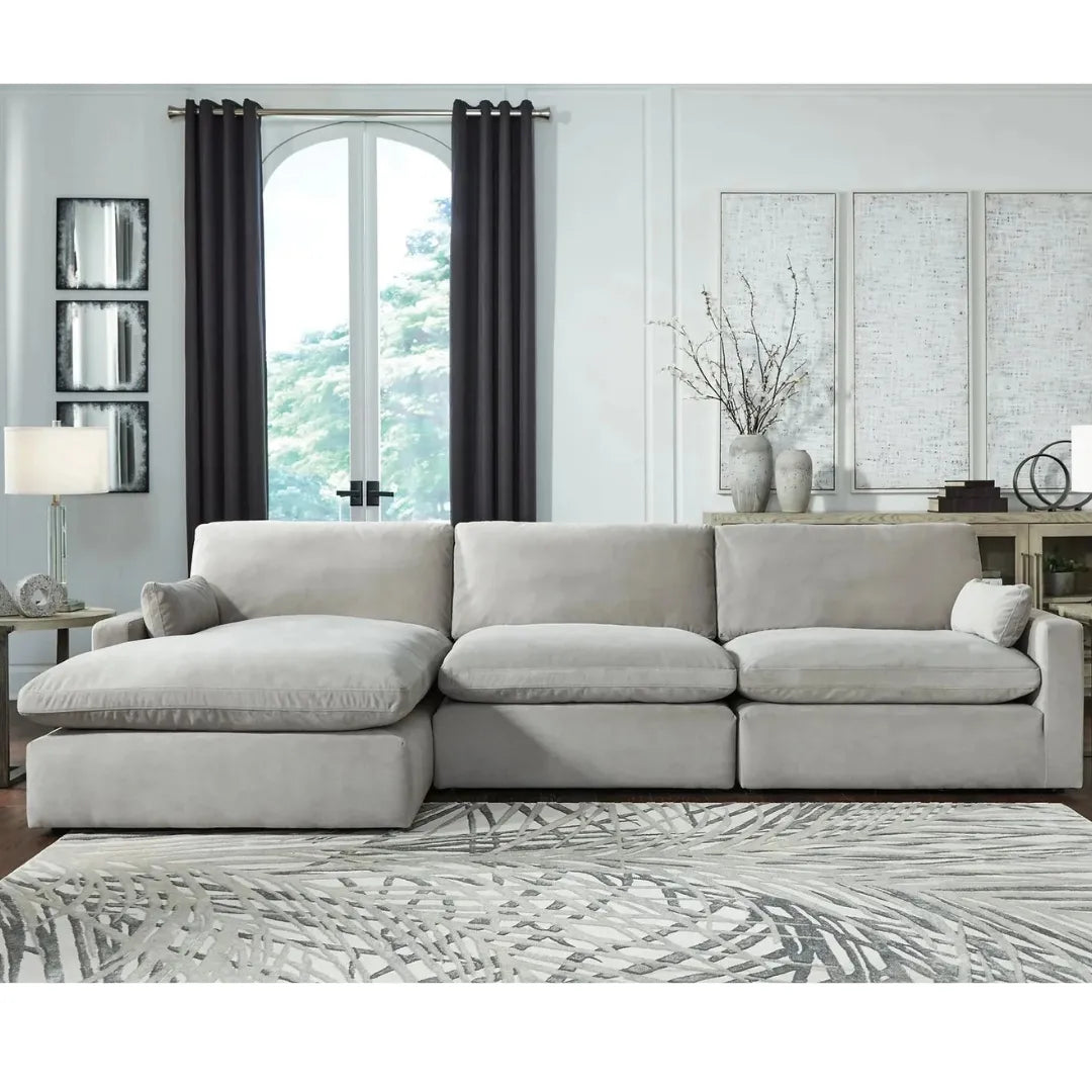 Savoy Modular Chaise Sofa – Left Hand Corner Fabric Sofa