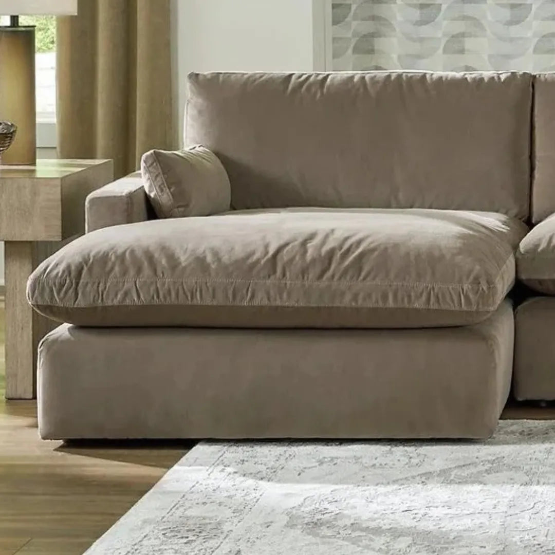 Savoy Modular Chaise Sofa – Left Hand Corner Fabric Sofa