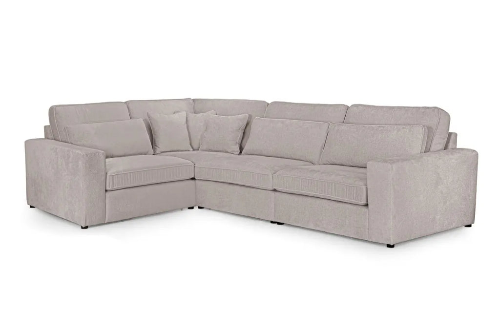 Kiana Modular Sectional Sofa – Left Hand Facing Corner Fabric Sofa